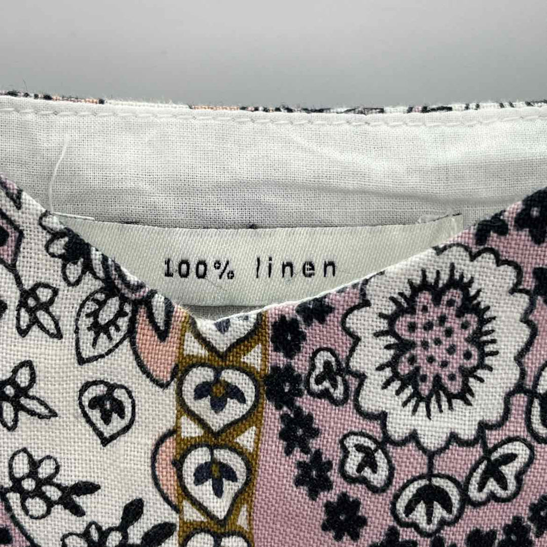 Size 8 RACHEL ZOE White Linen Dress