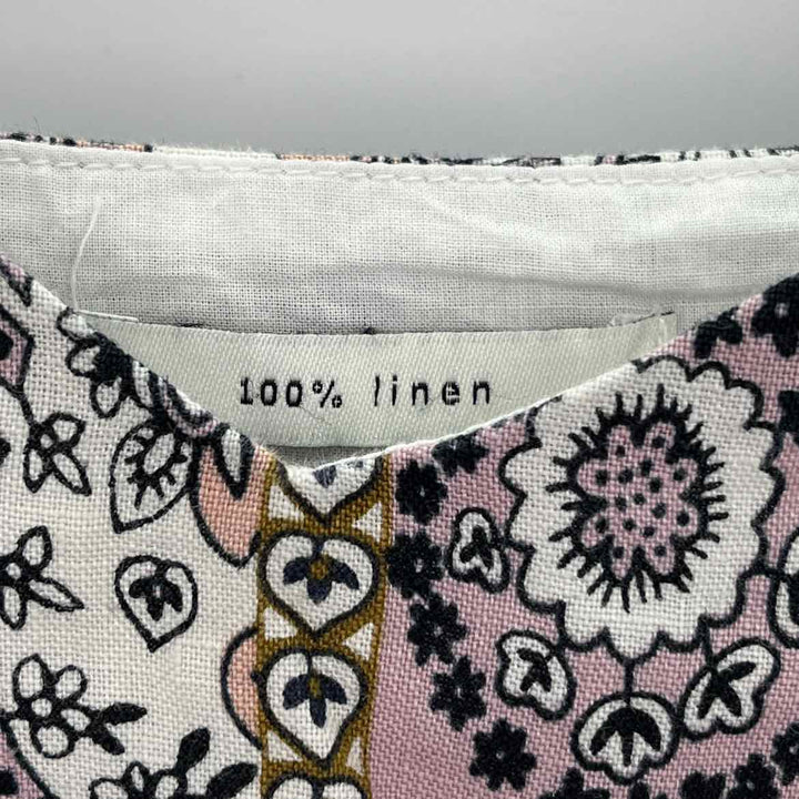 Size 8 RACHEL ZOE White Linen Dress