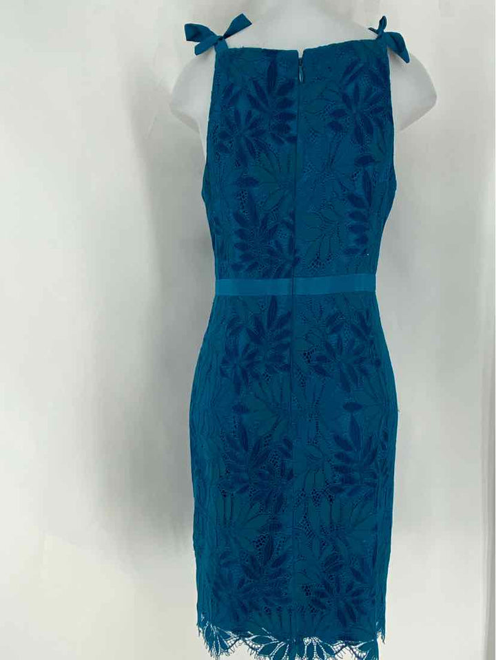 Size 12 Lilly Pulitzer Teal Lace Dress