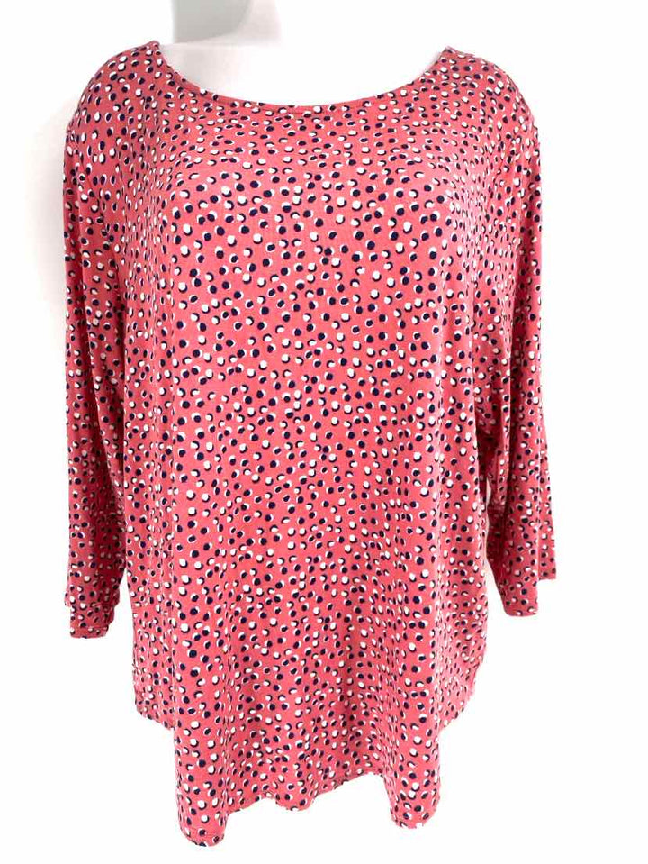 Size 2X PHILOSPHY Coral Shirt