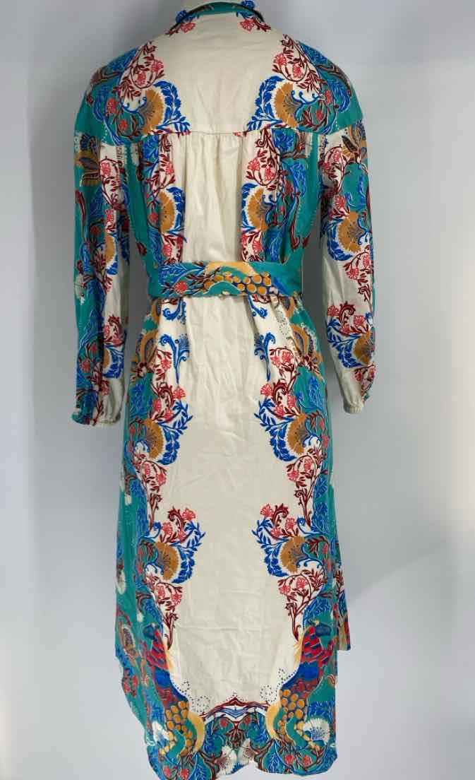 Size S ALDEN ADAIR Teal Dress