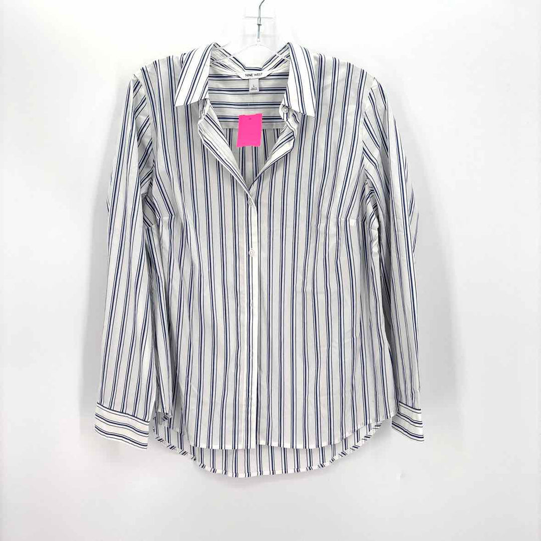 Size L Nine West White Shirt