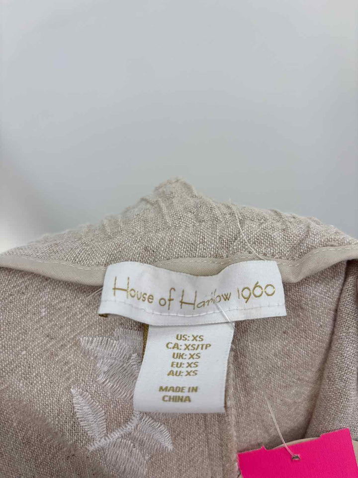 Size XS HOUSE OF HARLOW Tan Pants