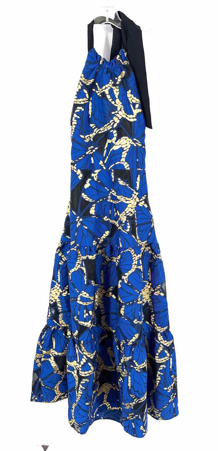 Size 12 MILLY Blue Print Dress