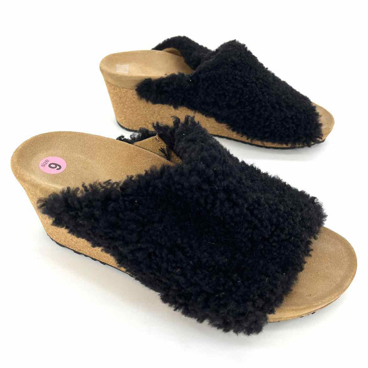 Shoe Size 40 PAPILIO Black Sandals