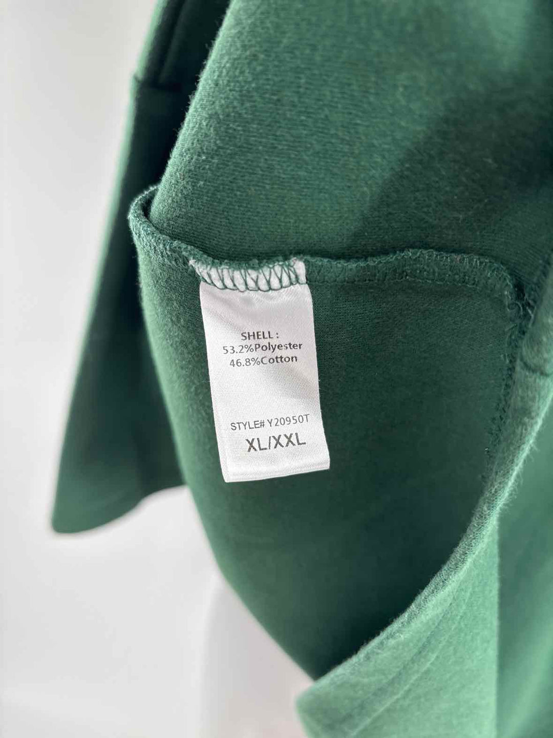 Size XXL POMANDER PLACE Green Cotton Sweater
