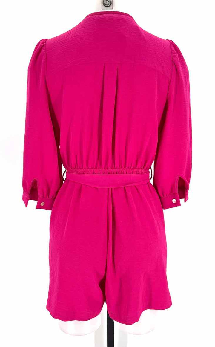 Size M MONTEAU Hot Pink Romper