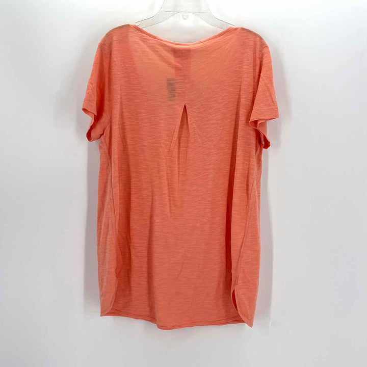 Size M J JILL Orange Shirt