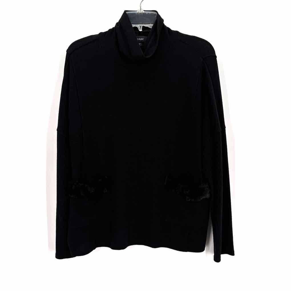 Size XL KAREN KANE Black Knit Sweater