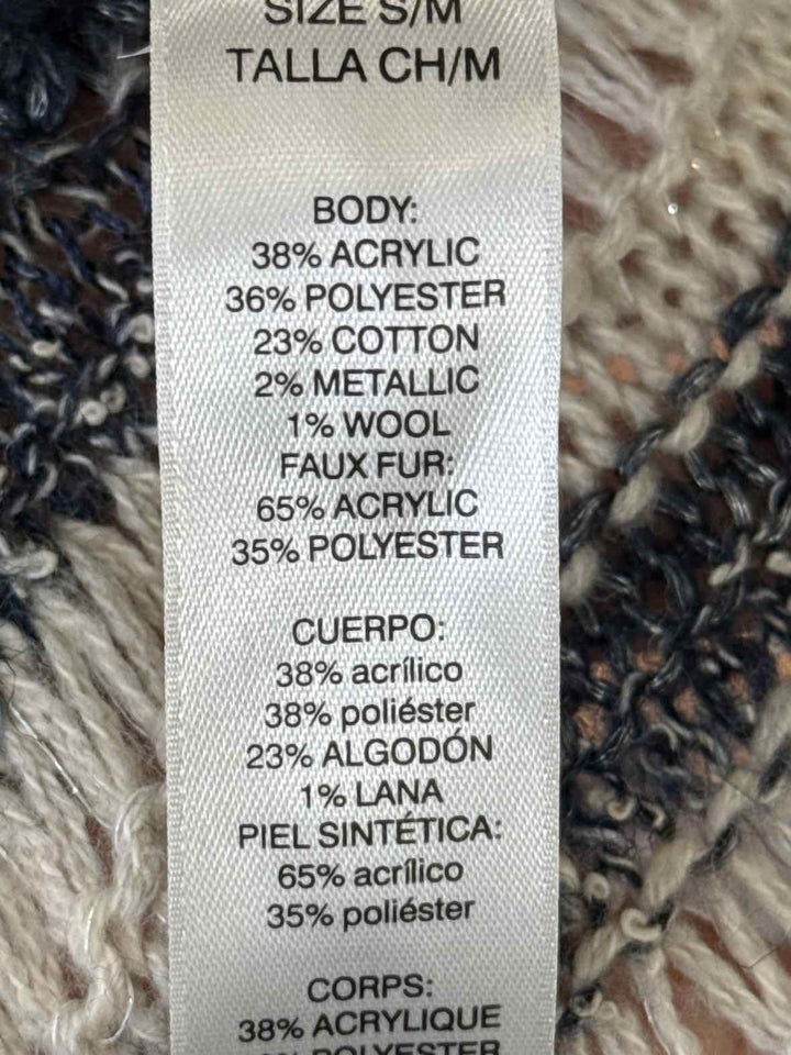 Size S/M Chico's Blue Sweater