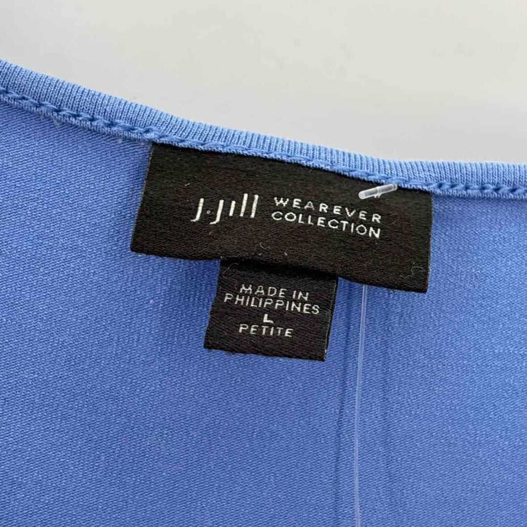 Size L J JILL Blue Shirt