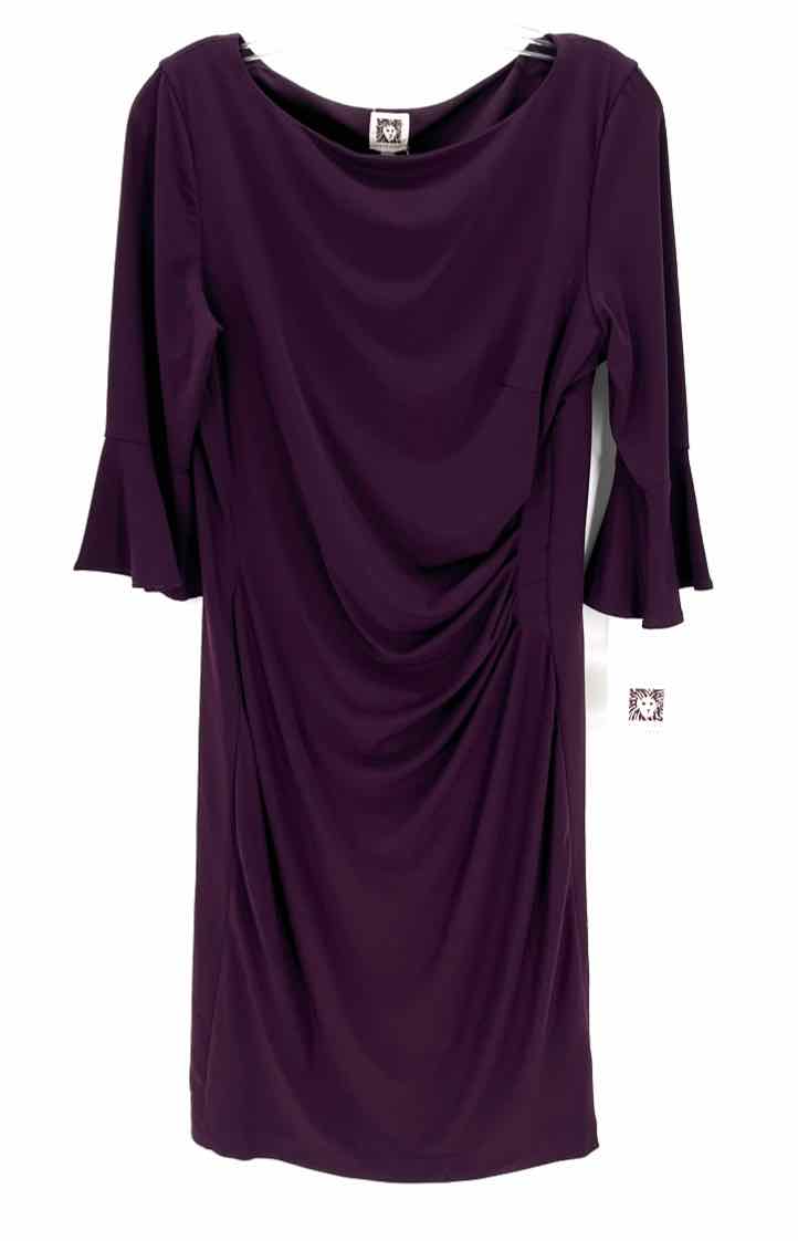 Size 10 Anne Klein Purple Dress