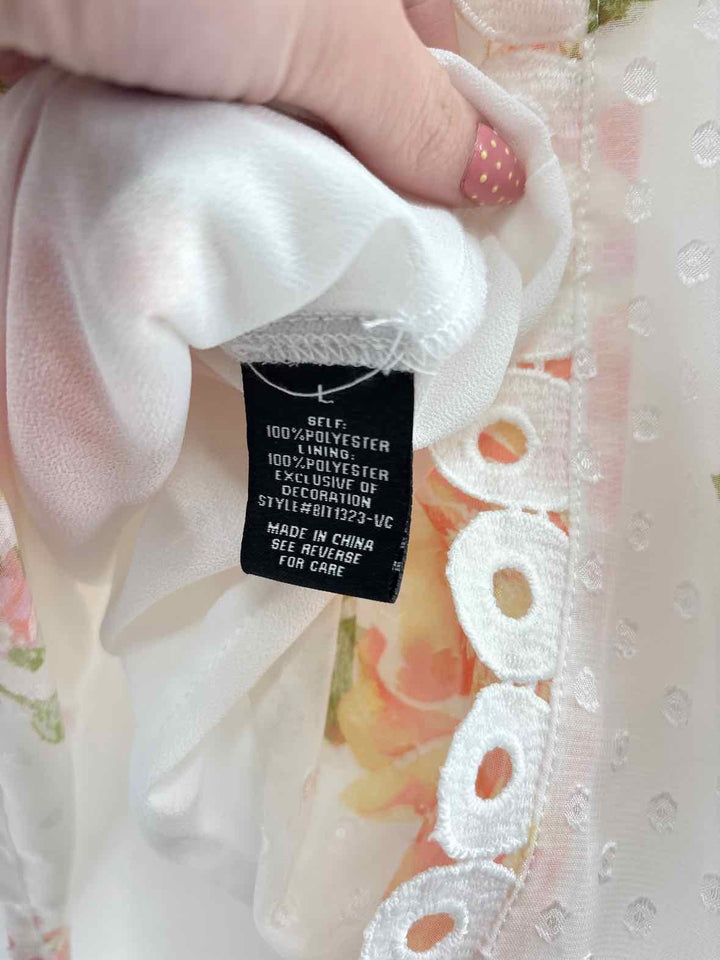 Size L VICI White Shirt