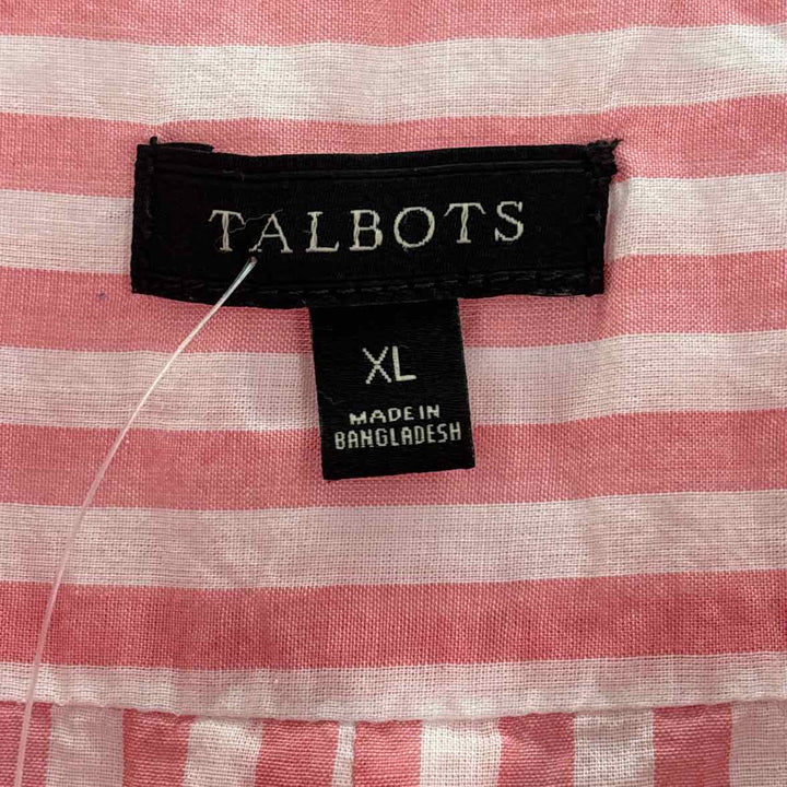 Size XL Talbots PINK PRINT Shirt