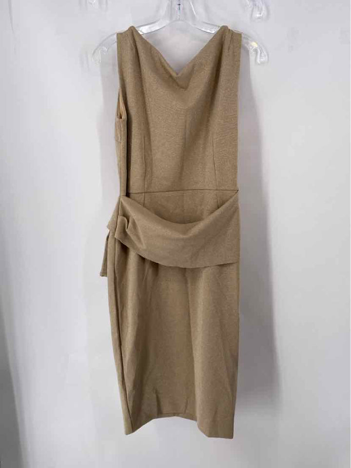 Size L CHIARA BONI Gold Dress