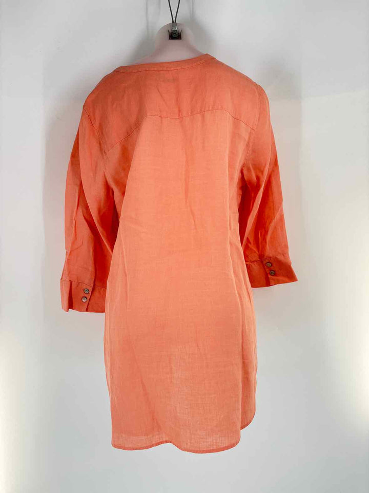 Size 12 Chico's Orange Shirt