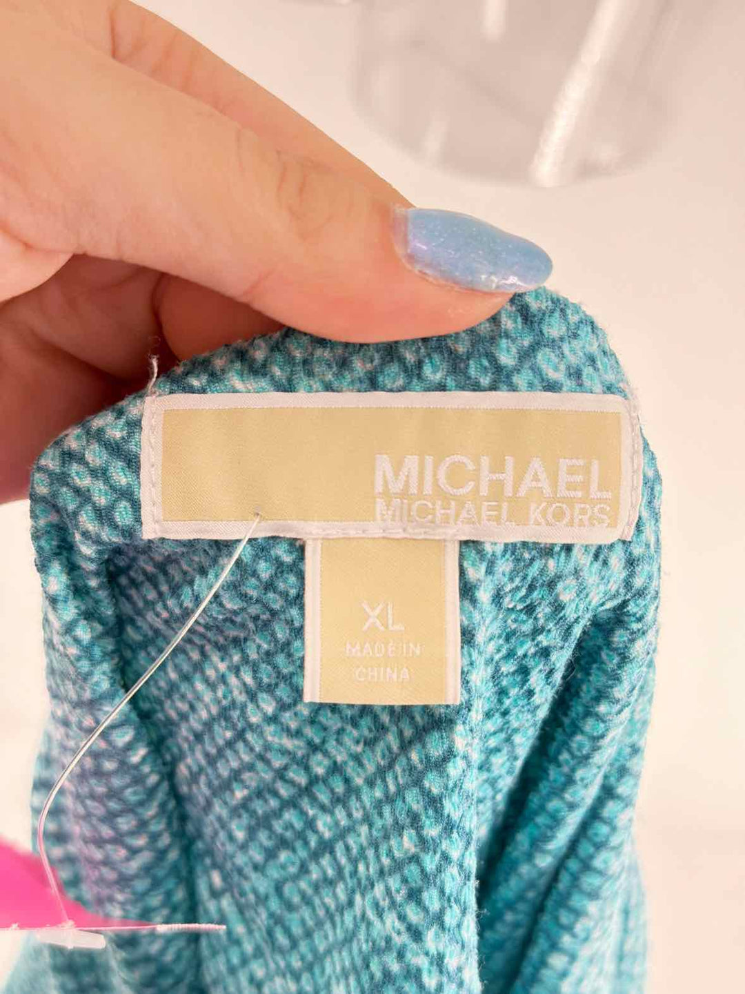 Size XL Michael Kors Teal Dress