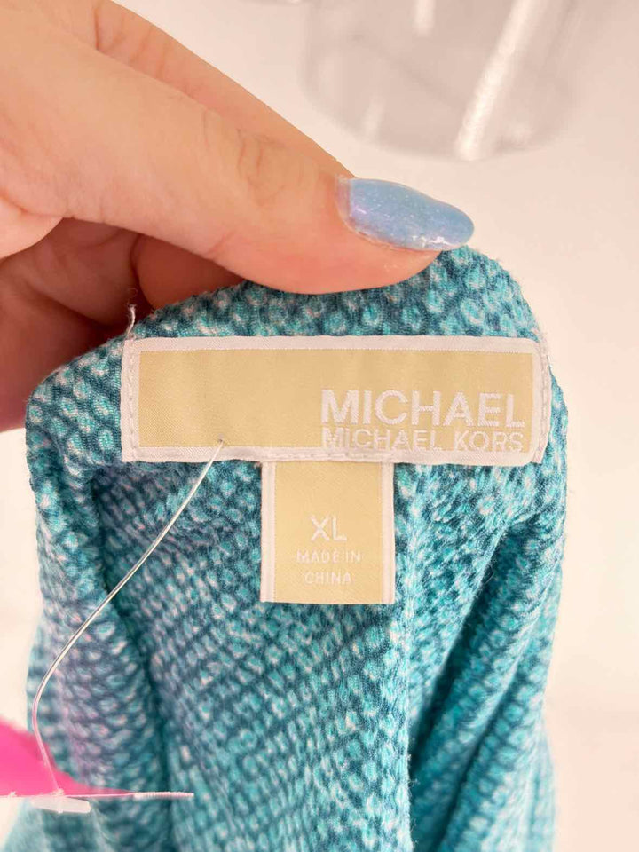 Size XL Michael Kors Teal Dress