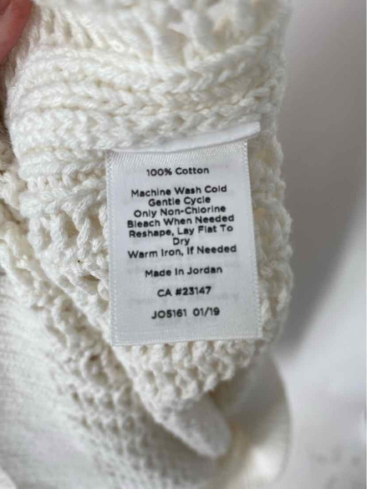Size L Talbots Cream Sweater