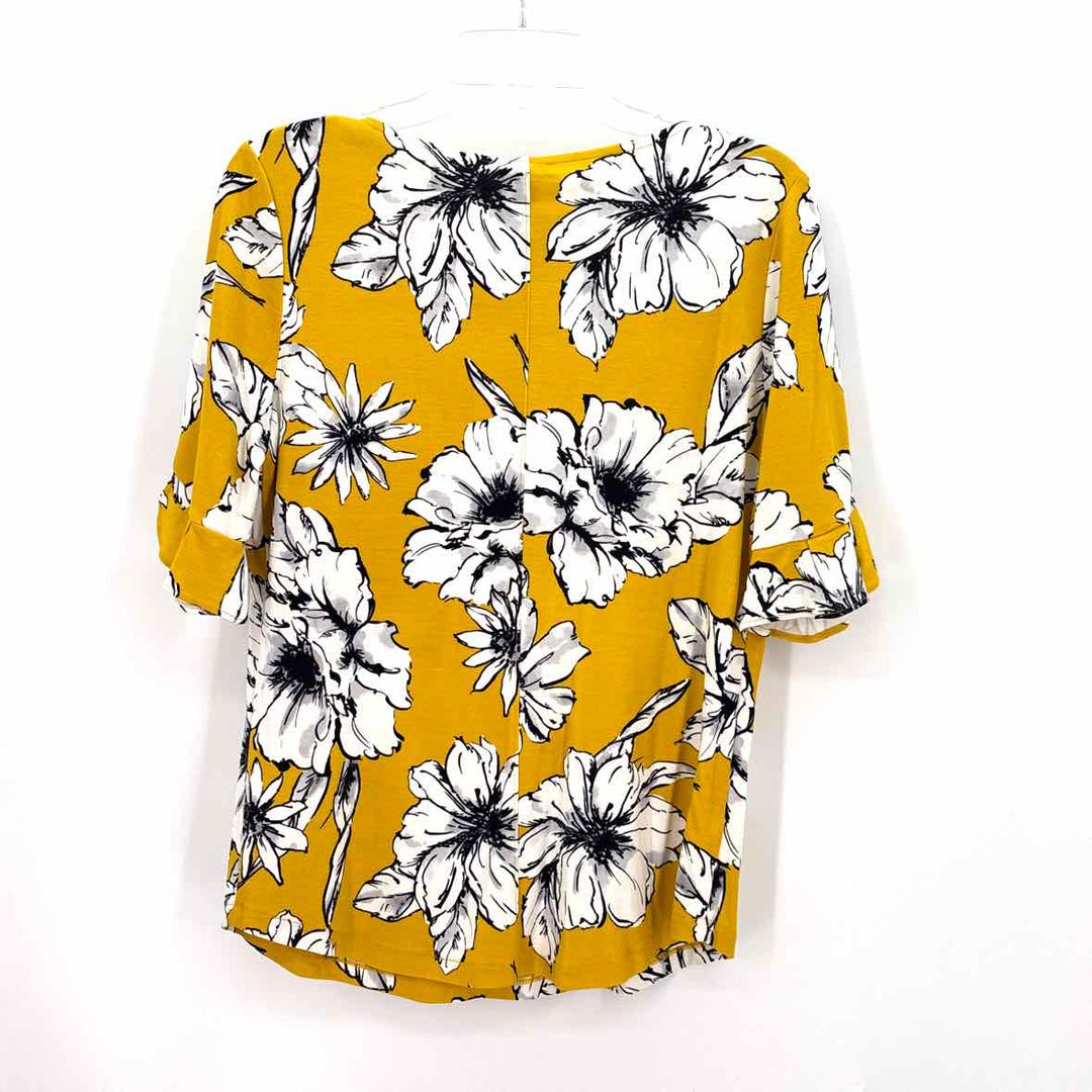Size M Ann Taylor Mustard Shirt