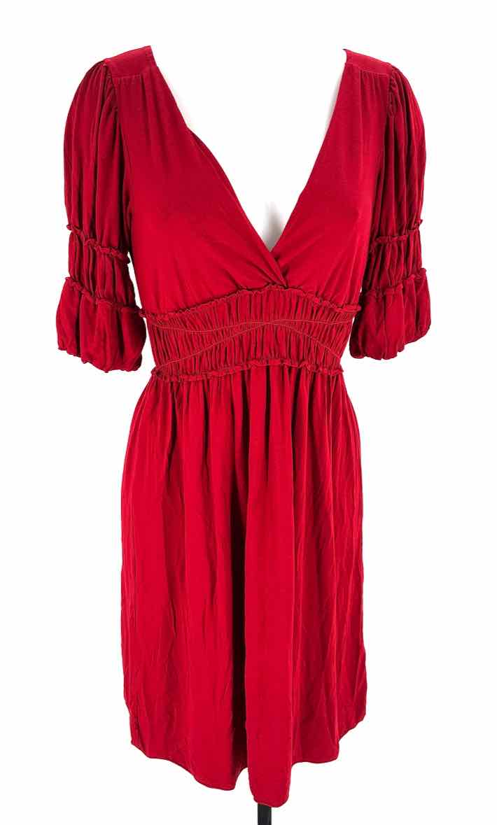 Size S MAX STUDIO Red Knit Dress