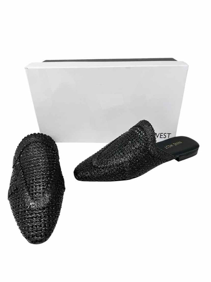 Shoe Size 8.5 Nine West Black Mules