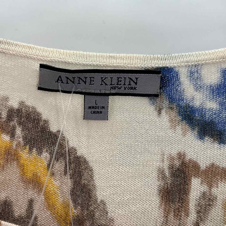 Size L Anne Klein Yellow Sweater