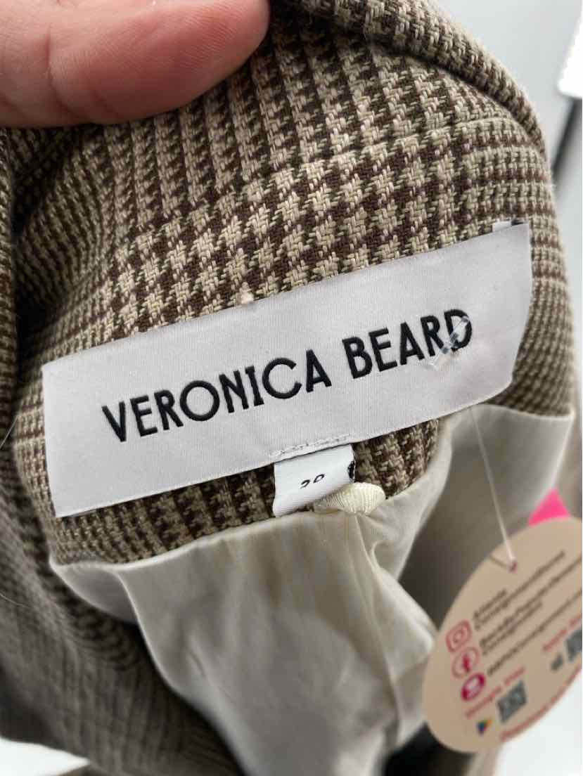 Size 20 VERONICA BEARD Tan Luxury - Blazer