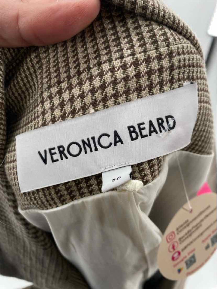 Size 20 VERONICA BEARD Tan Luxury - Blazer