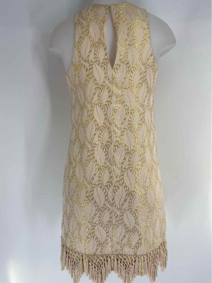 Size XS Lilly Pulitzer Gold Dress