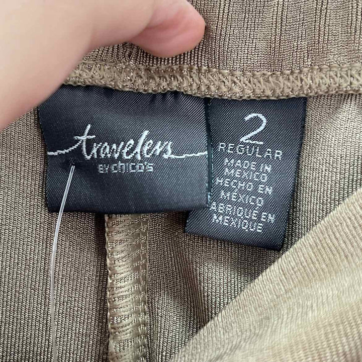 Size L Chico's Gold Pants