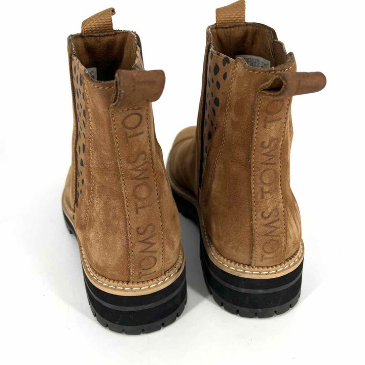 Shoe Size 6 Toms Camel Suede Boots