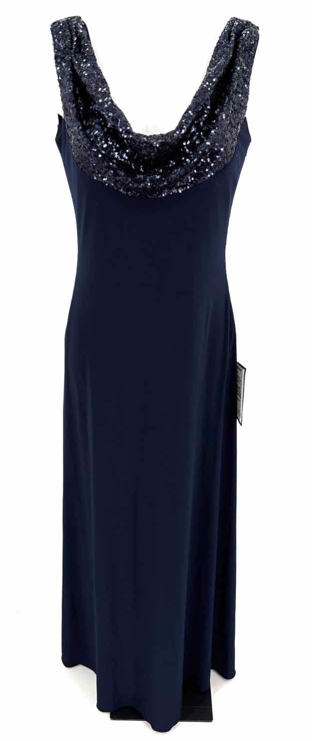 Size 10 BETSY ADAMS Navy PROM