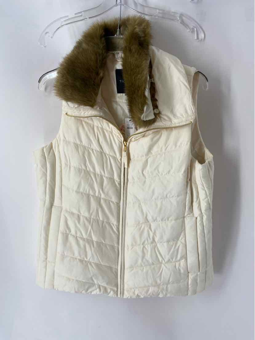 Size L Talbots Cream Vest