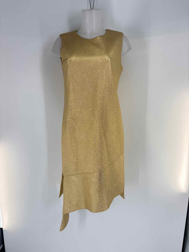 Size 6 REED KRAKOFF Gold Dress