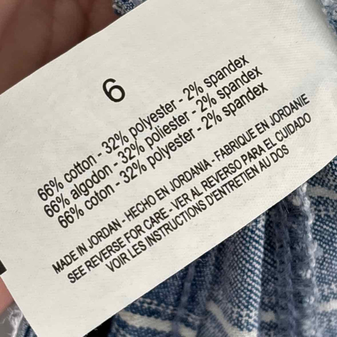 Size 6 Bandalino Blue Denim Jeans