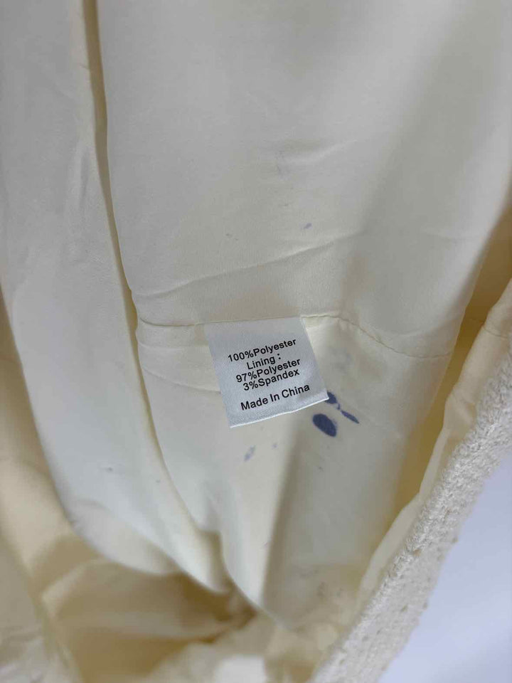 Size XL TUCKERNUCK Cream Dress