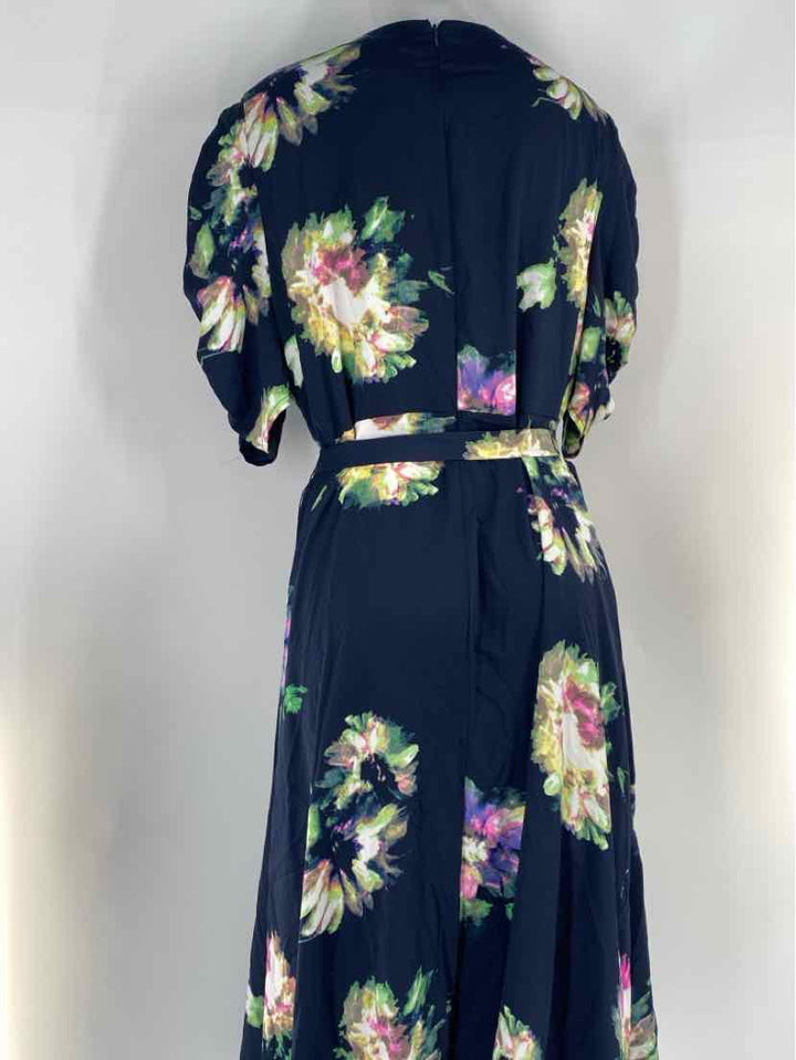 Size 16 DKNY Navy Print Dress