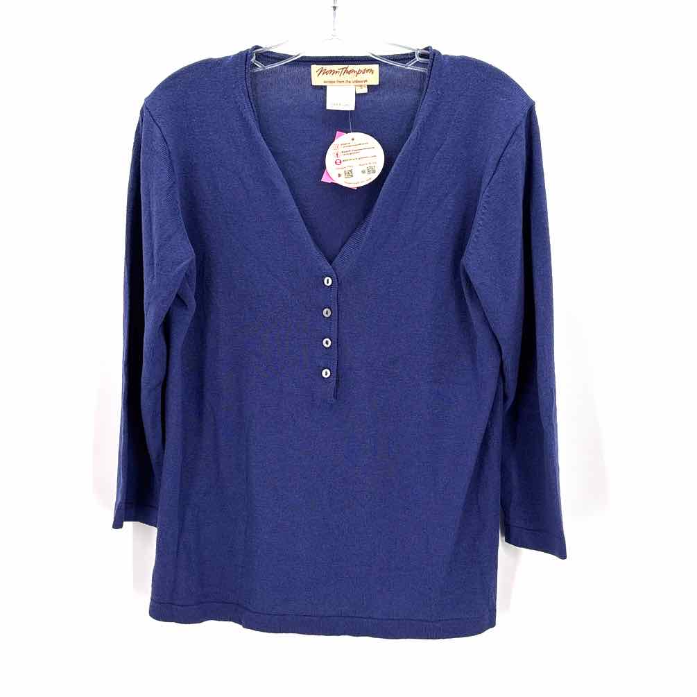 Size S Purple Silk Cashmere Sweater