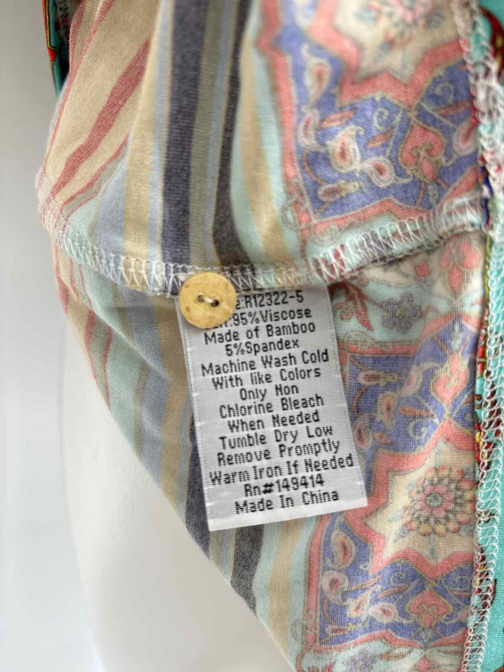 Size L Johnny Was Multi-Color Shirt