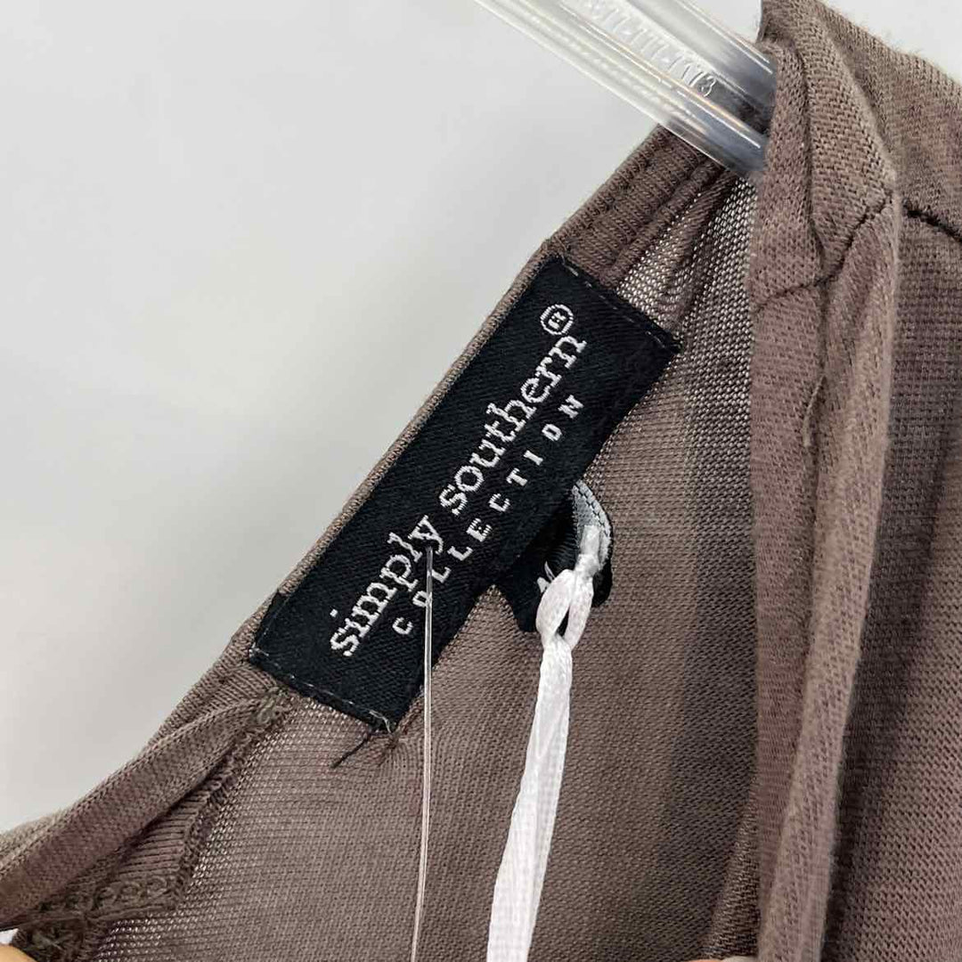 Size M SIMPLY SOUTHERN Olive Dress