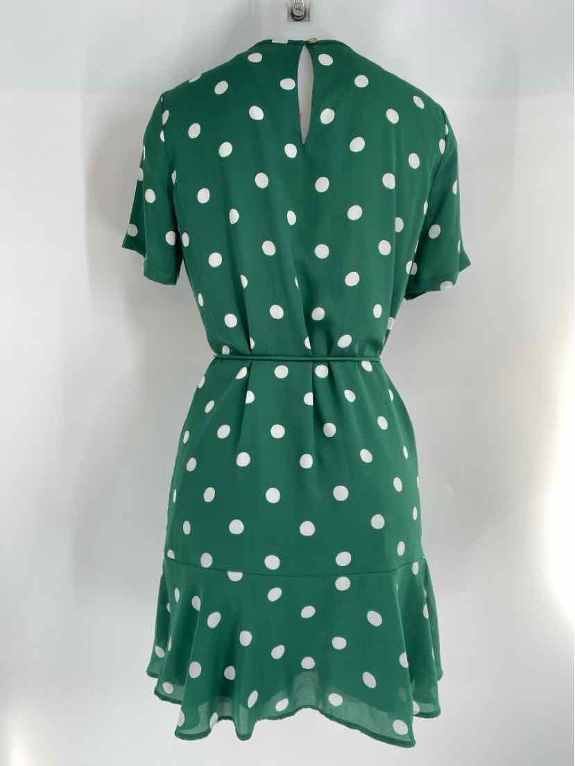 Size M Ann Taylor Green Dress