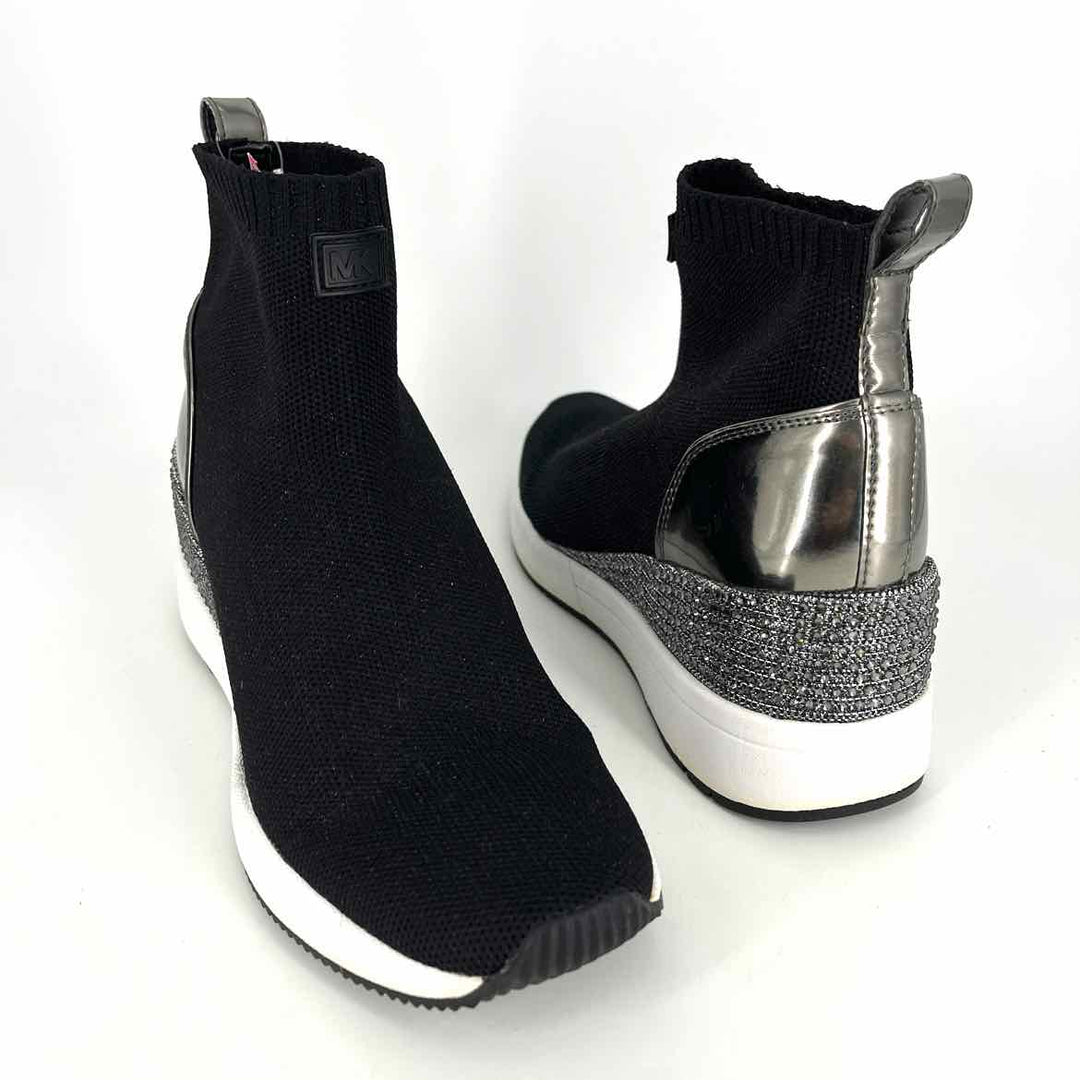 Shoe Size 6 Michael Kors Black Knit Boots