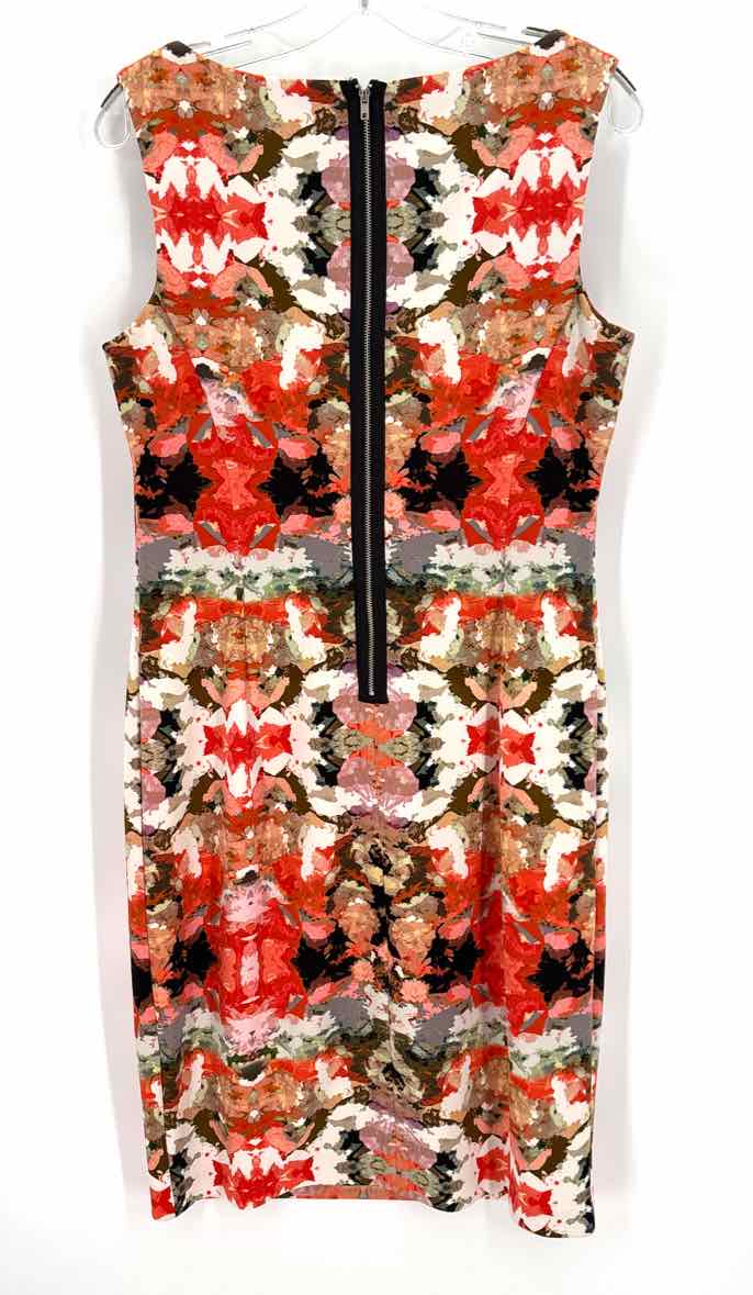Size 12 MAGGY LONDON Multi-Color Dress