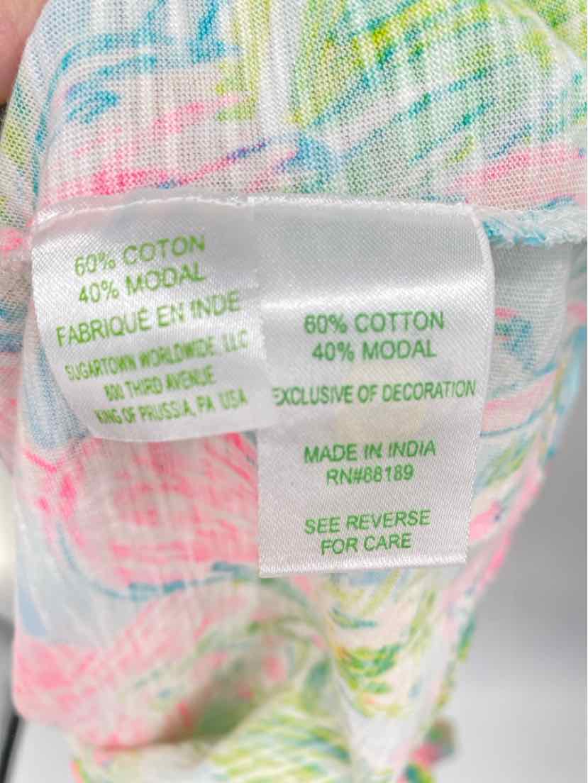 Size S Lilly Pulitzer Multi-Color Shirt