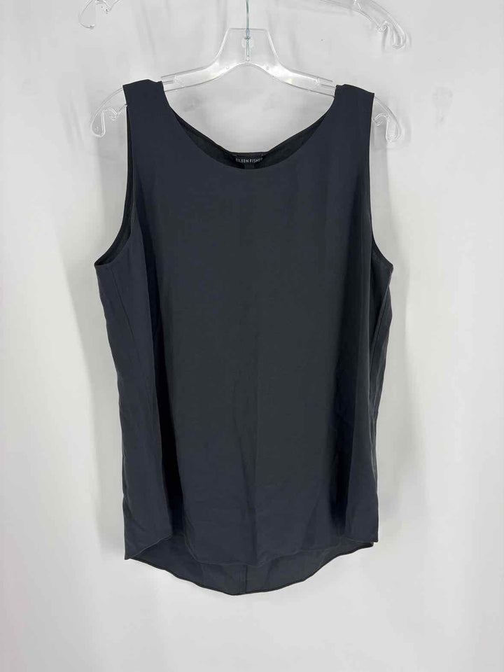 Size L Eileen Fisher Gray Shirt