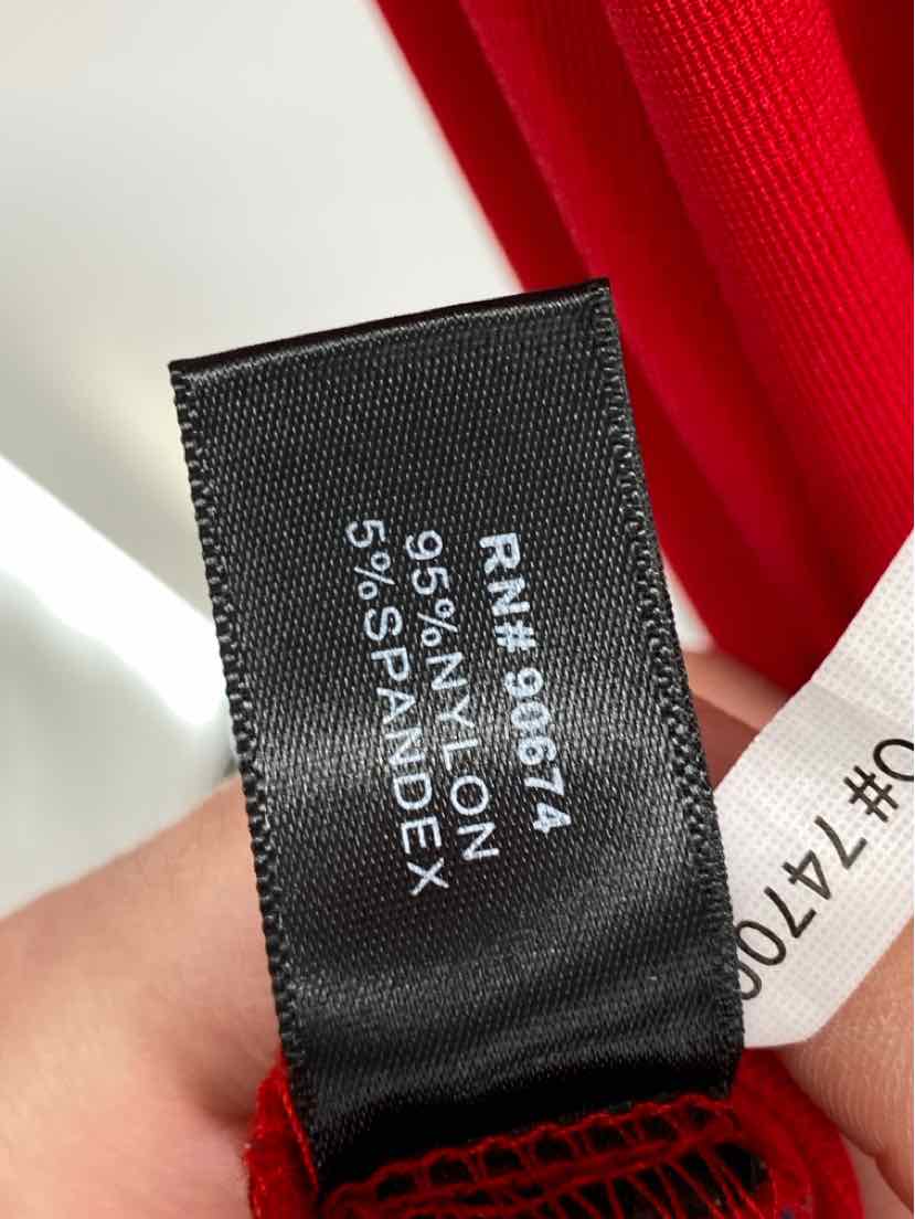 Size L BOSTON PROPER Red Dress