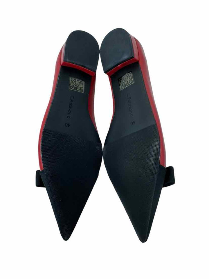 Shoe Size 40 Red Flats