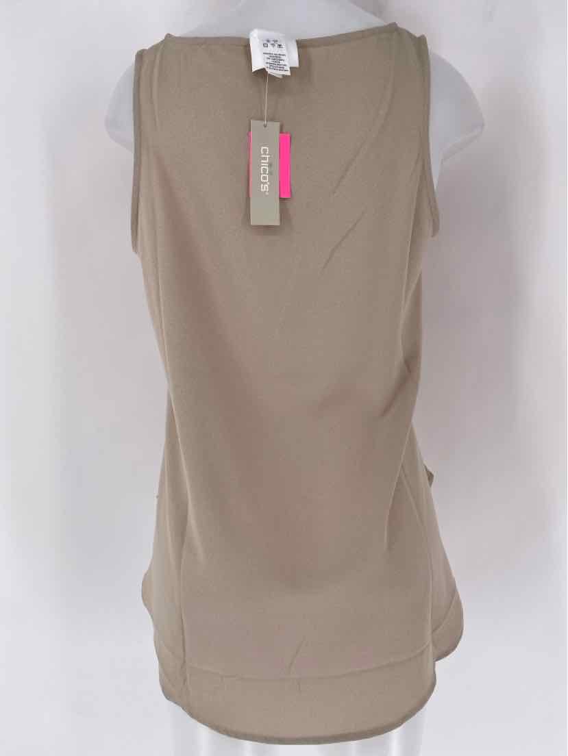 Size S Chico's Tan Shirt