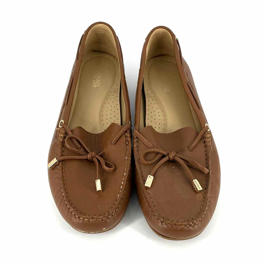 Shoe Size 9 Michael Kors Camel Leather Loafers